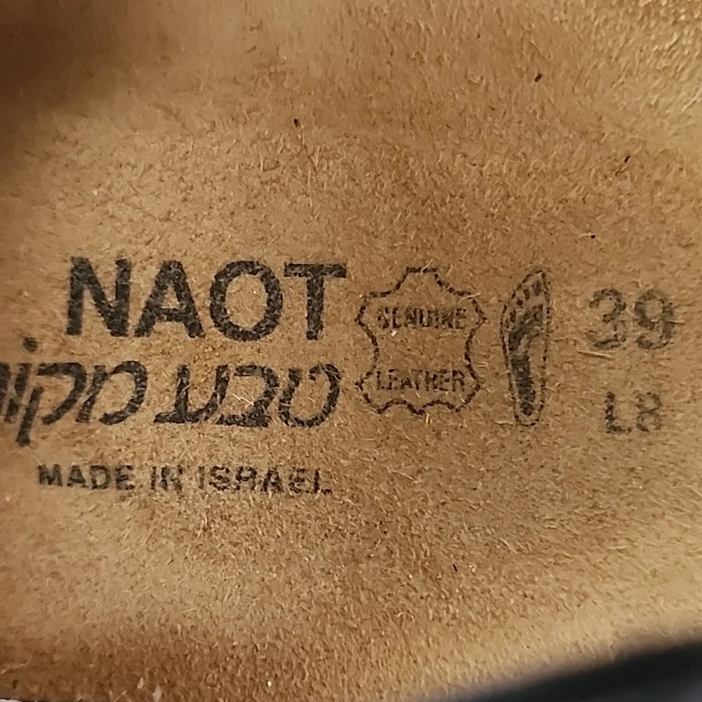 Naot Krisra Womens Black Strappy Sandals Size 8 New Without Tag - Picture 5 of 11